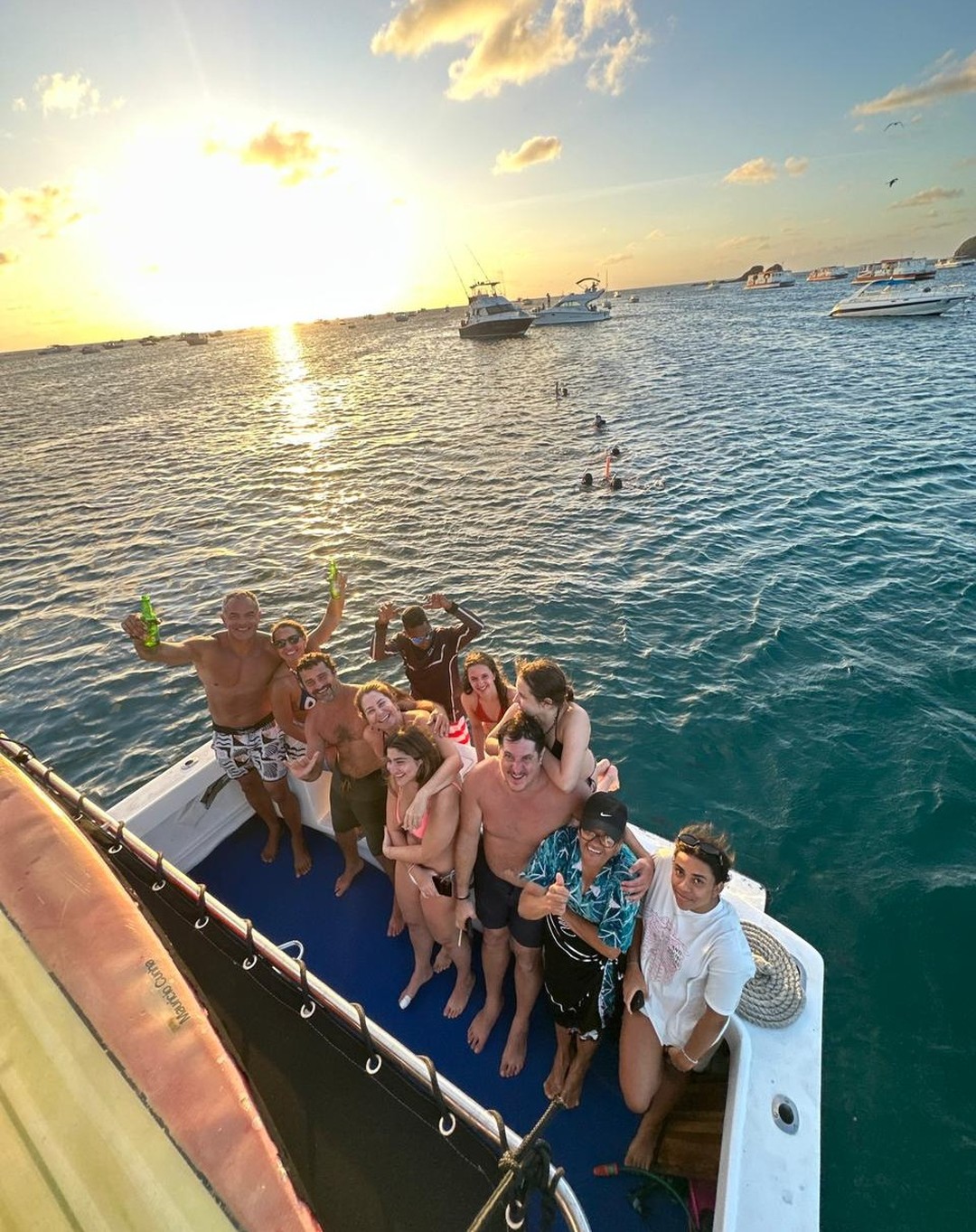 Pôr do sol em Noronha